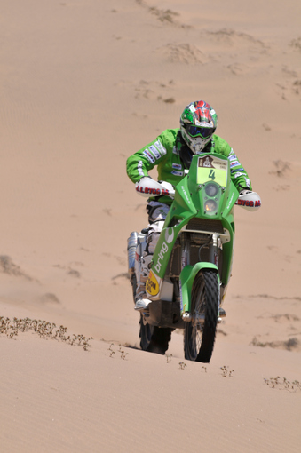 Ullevalseter venceu a primeira no Dakar 2010 (foto: David Santos Jr)