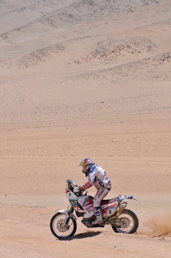 Contardo é o quinto piloto diferente a vencer um etapa do Dakar (foto: David Santos Jr)