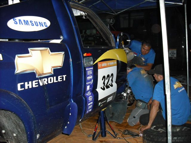 1-	O 7º na geral na  Oficina Volante do Chevrolet Power Team Rally em Rio Verde 2008 (foto: Divulgação)