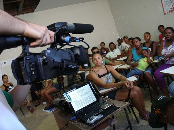 Escolar receberam oficinas de mídias digitais (foto: Divulgação)