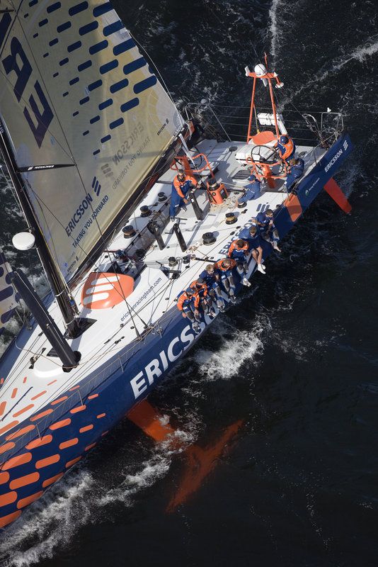 Barcos deixam Ilhas Canárias após 1 ano (foto: Oskar Kihlborg/ Ericsson Racing Team)