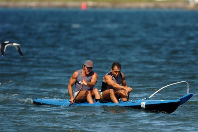 Celso e Felipe no Paulista de Canoas Havaianas (foto: Divulgação/ Ivan Storti)