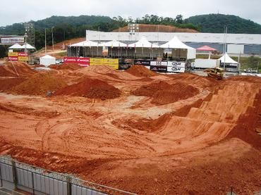 Arena em construção (foto: Divulgação)