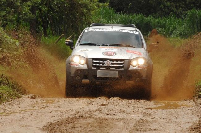 Prova do Rally Universitário (foto: Divulgação)