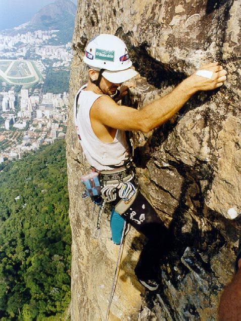 Escalador no Rio de Janeiro (foto: Arquivo Webventure)