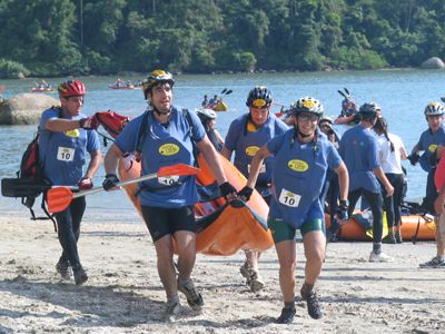 Canoagem deu a liderança para Oskalunga (foto: Lilian El Maerrawi/ www.webveture.com.br)