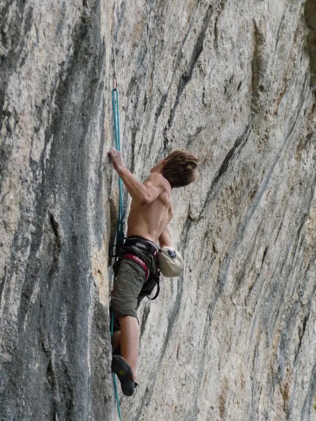 Felipe fez seu primeiro 11b na Espanha (foto: Arquivo pessoal/ Felipe Camargo)