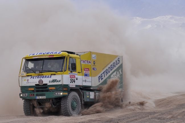 André garante melhor resultado brasileiro no Dakar 2009 (foto: David Santos Jr/ www.webventure.com.br)