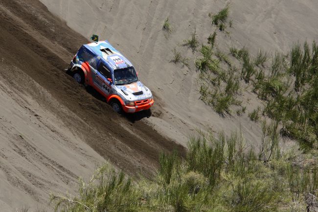 Estreante completa Dakar 2009 (foto: André Chaco/ www.webventure.com.br)