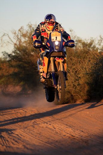 Cyril fica com o 2º lugar do Dakar 2009 (foto: Tom Papp/ www.webventure.com.br)