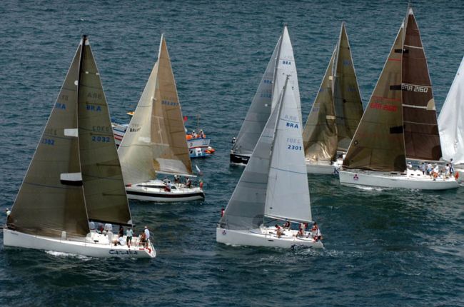 Barcos fazem 4 dias de regatas (foto: Divulgação/ ICSC)