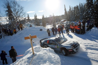 Petter Solberg na etapa da Noruega (foto: Divulgação)