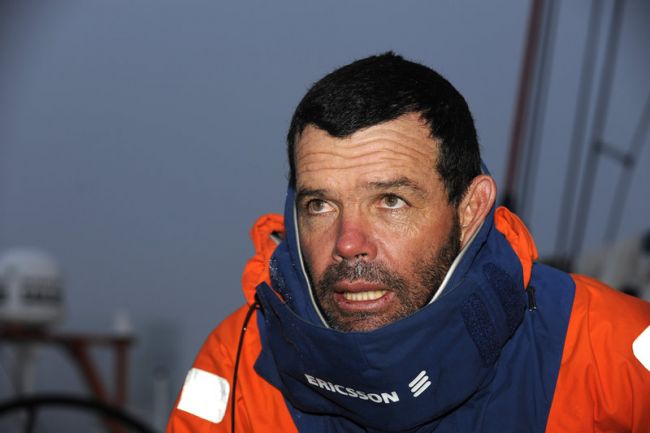 Comandante bate recorde de tempo a bordo (foto: Rick Tomlinson/ Volvo Ocean Race)