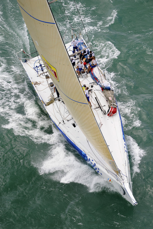 Barco é vice-líder na classificação geral (foto: Rick Tomlinson/ Volvo Ocean Race)