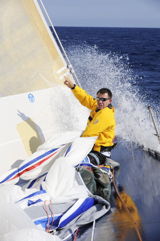 Equipe quer terminar competição em casa (foto: Rick Tomlinson/ Volvo Ocean Race)