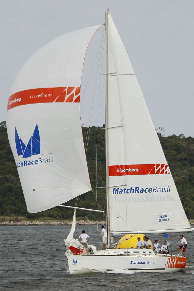 Marina da Glória segue na liderança do Match Race (foto: Satiro Sodré/ AGIF)