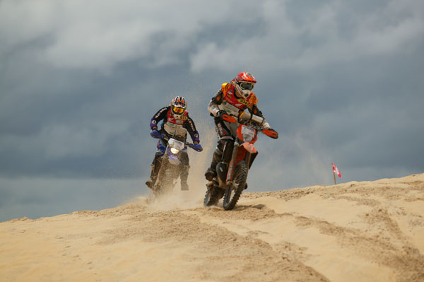 Levantamento do percurso para as motos já começou (foto: Divulgação)