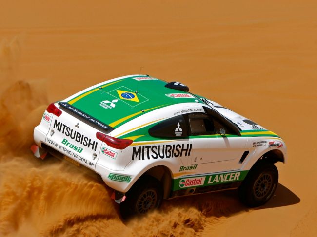 Spinelli em um de seus treinos para o Dakar (foto: Divulgação)