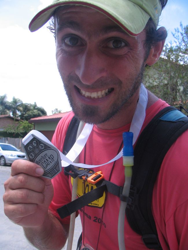 Jorge estava animado com a conquista (foto: Bruna Didario/ www.webventure.com.br)