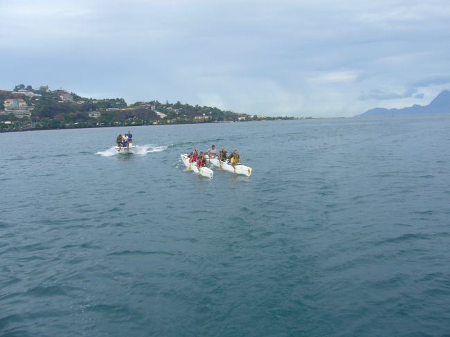 Eli ficou a espera de sua esposa em Papeete (foto: Matias Eli/ Arquivo pessoal)