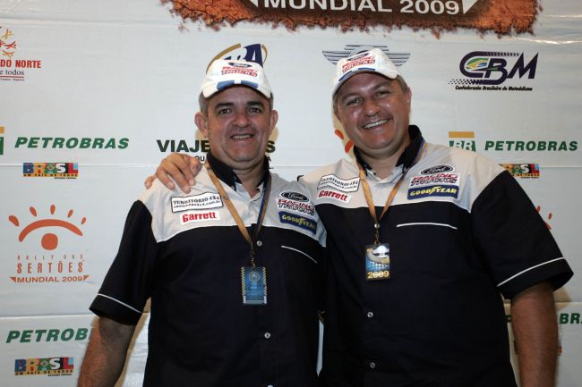 Mendes e Piano correrão na categoria Pesados em 2010 (foto: Divulgação/ Haroldo Nogueira)