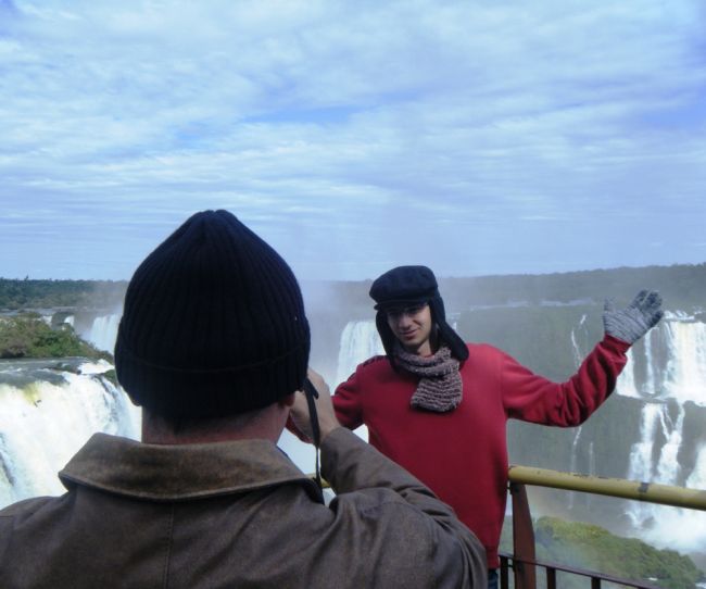 Cataratas mudam o visual no inverno (foto: Divulgação/ Wemerson Augusto)