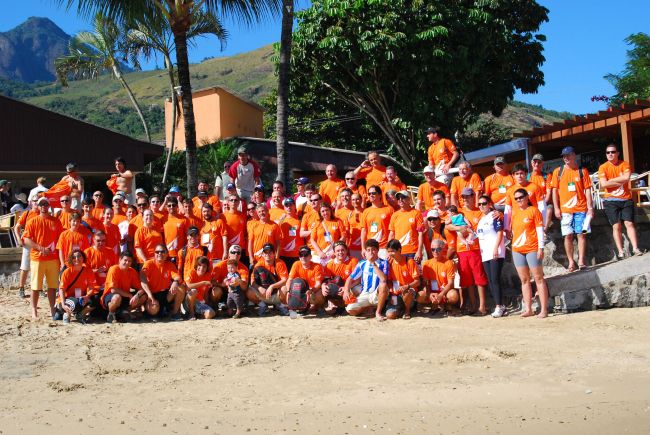 Santa Catarina está sendo representada por 106 velejadores (foto: Divulgação/ Aline Bassi)