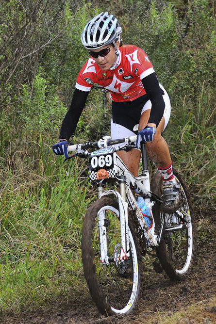 Roberta Stopa teve problemas durante a prova (foto: Divulgação)