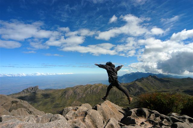 Travessia fica no Parque Nacional do Itatiaia (foto: Arquivo pessoal/ André Dib)