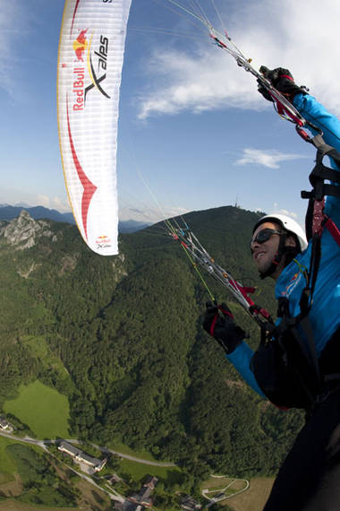 Largada em Salzburgo já tem belas paisagens (foto: Divulgação/ Red Bull)