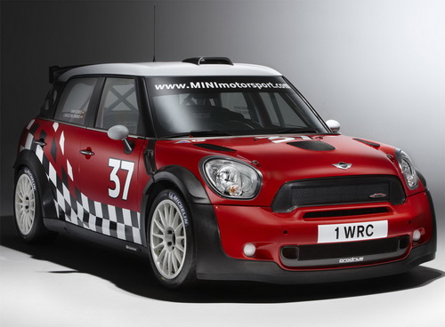 Modelo Mini John Cooper Works WRC disputará Mundial (foto: Divulgação/ BMW Mini)