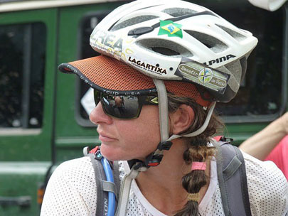 A brasileira Andréia Henssler (foto: Arquivo pessoal)