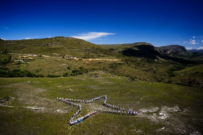 A largada de edição de 2009  na Serra do Espinhaço (MG) (foto: Fábio Piva / Arquivo Webventure)