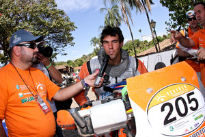 Marcelo Medeiros won the first stage (foto: Vinicius Branca)