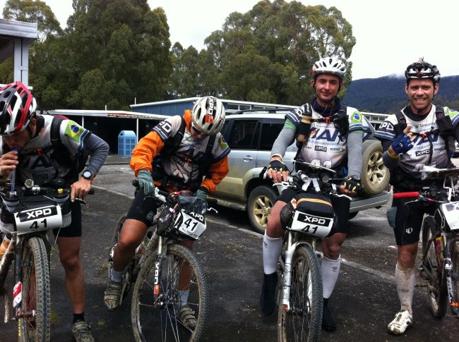 A Oskalunga antes do trechão de MTB (foto: Alexandre Carrijo)