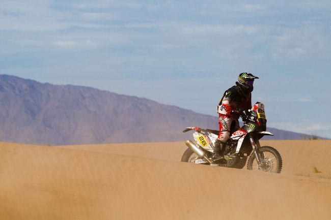 Zé Hélio é o melhor brasileiro entre as motos no Dakar (foto: Theo Ribeiro/ Webventure)