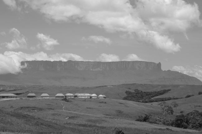 O monte divide Brasil  Venezuela e Guiana (foto: Luiz Carlos Begliomini Jr.)