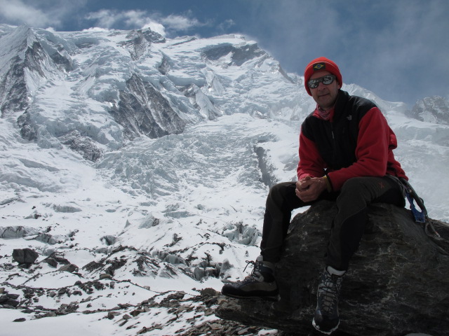 O paranaense no Annapurna (foto: Arquivo pessoal)