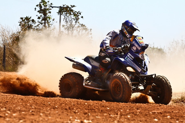 Tom Rosa acelerando seu quadri (foto: Renato Cukier)