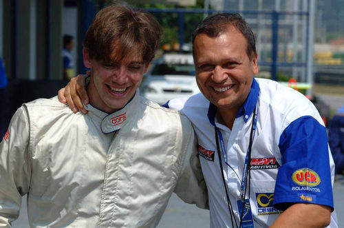 Augusto Cesário e o vice-campeão Danilo Dirani (foto: )