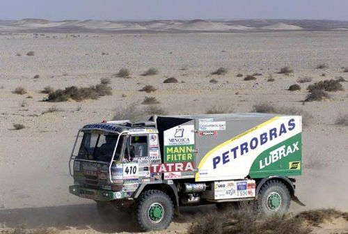 O caminhão de André Azevedo  da equipe Petrobras Lubrax. (foto: Ricardo Ribeiro / VipComm)