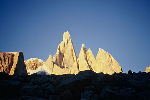 Por quatro anos  a Patagônia tem sido um dos lares da alpinista. (foto: Arquivo pessoal)