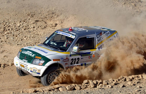 Klever Kolberg no Dakar 2003. (foto: Vipcomm)