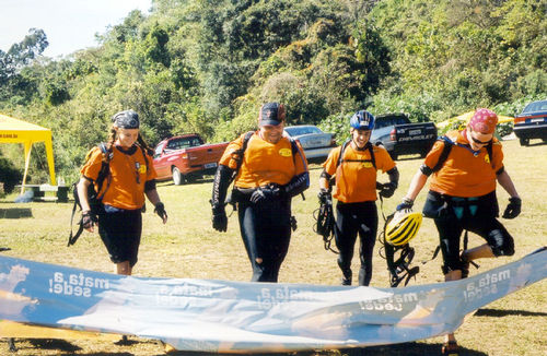 Clínica  treinamento e competição são as opções do Adventure Camp. (foto: Fábio Borges / Arquivo Webventure)