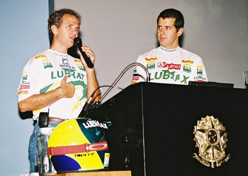 André e Klever em palestra (foto: Ricardo Ribeiro / VipComm)