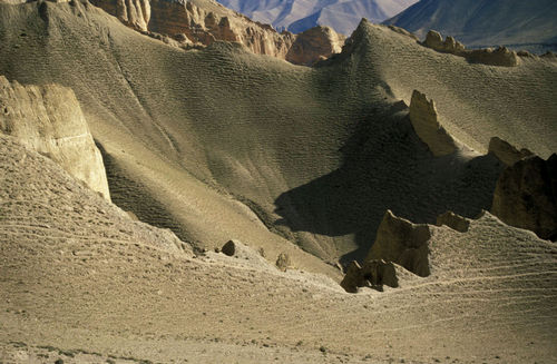 Upper Mustang  no Nepal. (foto: Fernanda Preto)