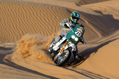 Jean Azevedo no Dakar 2003 (foto: Ricardo Ribeiro / VipComm)