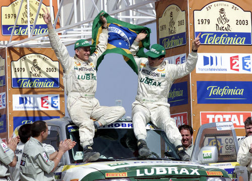 Klever Kolberg conquistou o pódio no Dakar 2003 (foto: Ricardo Ribeiro/VipComm)