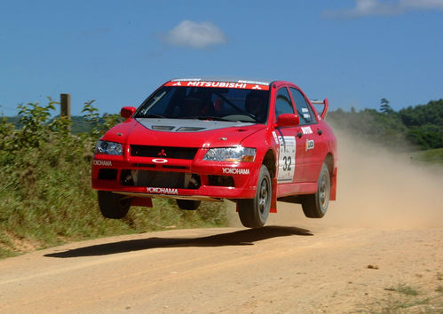 Ulysses Bertholdo e Albert Zoffmann foram os mais rápidos no Rali de Santa Catarina. (foto: Cronospeed)