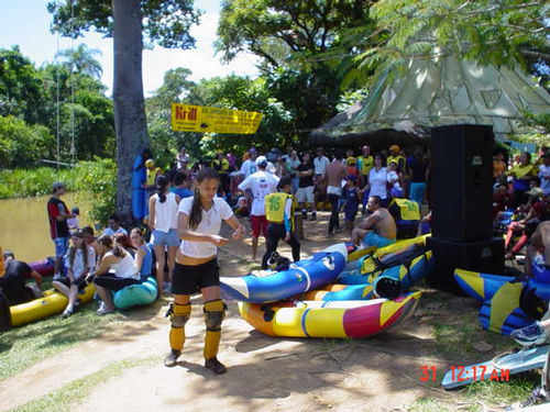 Competidores e torcedores na expectativa do início do Acqua Ride  em Socorro (foto: Acqua Ride)